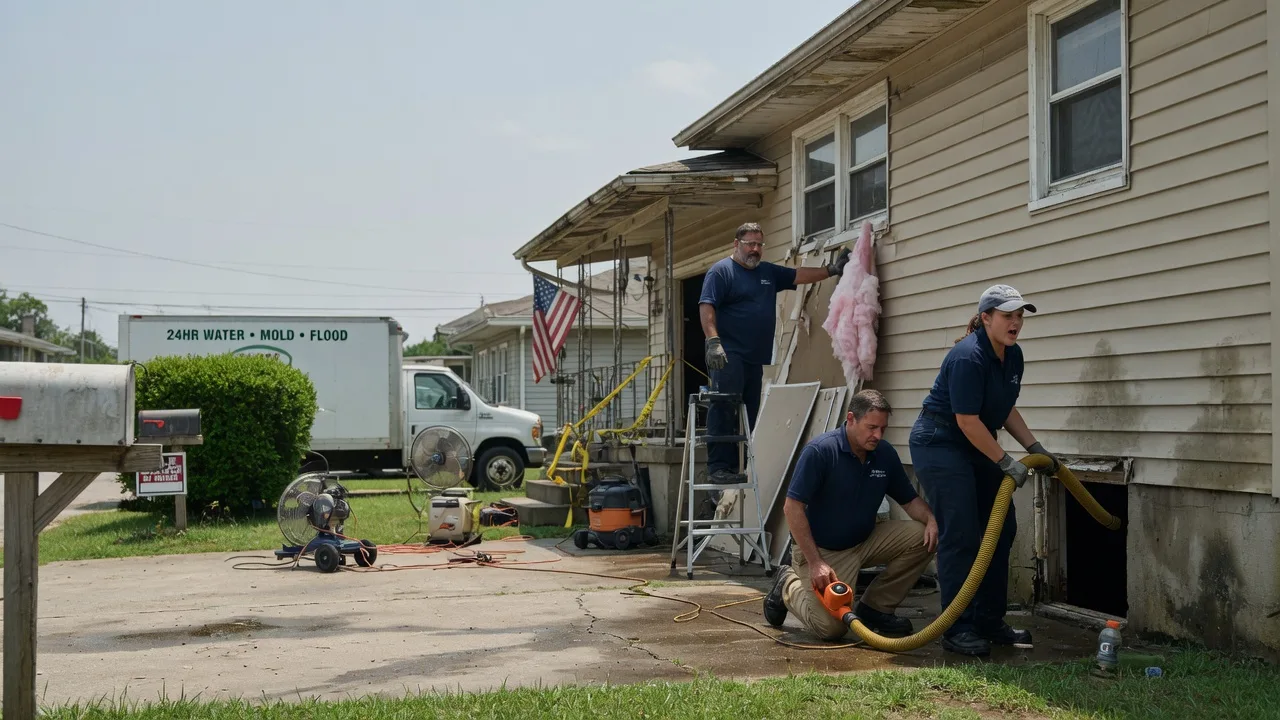 Water Damage Repair in South Plains, TX near me